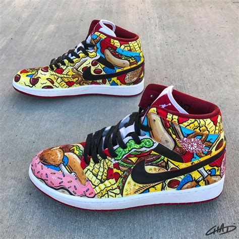 Custom made jordans - Customised Nike Air Force 1 sneakers with hand painted, stitched or vinyl designs to create custom trainers you won’t find anywhere else. Custom shoes are a great way to have unique AF1s, they’re also a memorable gift for a birthday, wedding, christening or other special occasion. 